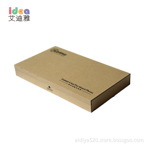 customized luxury case smart phone shell wood packaging box